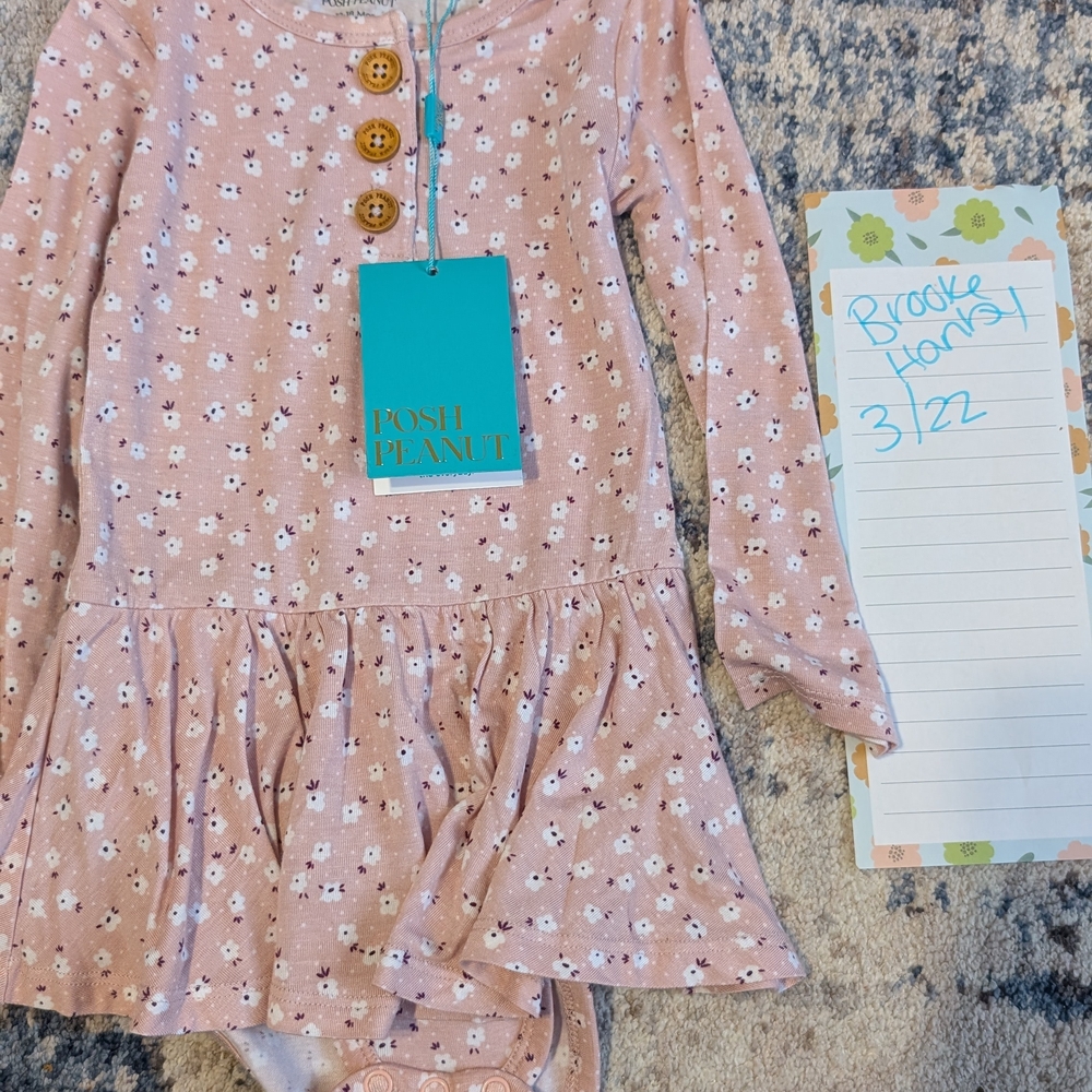 Posh Peanut Maevis Bodysuit Twirl